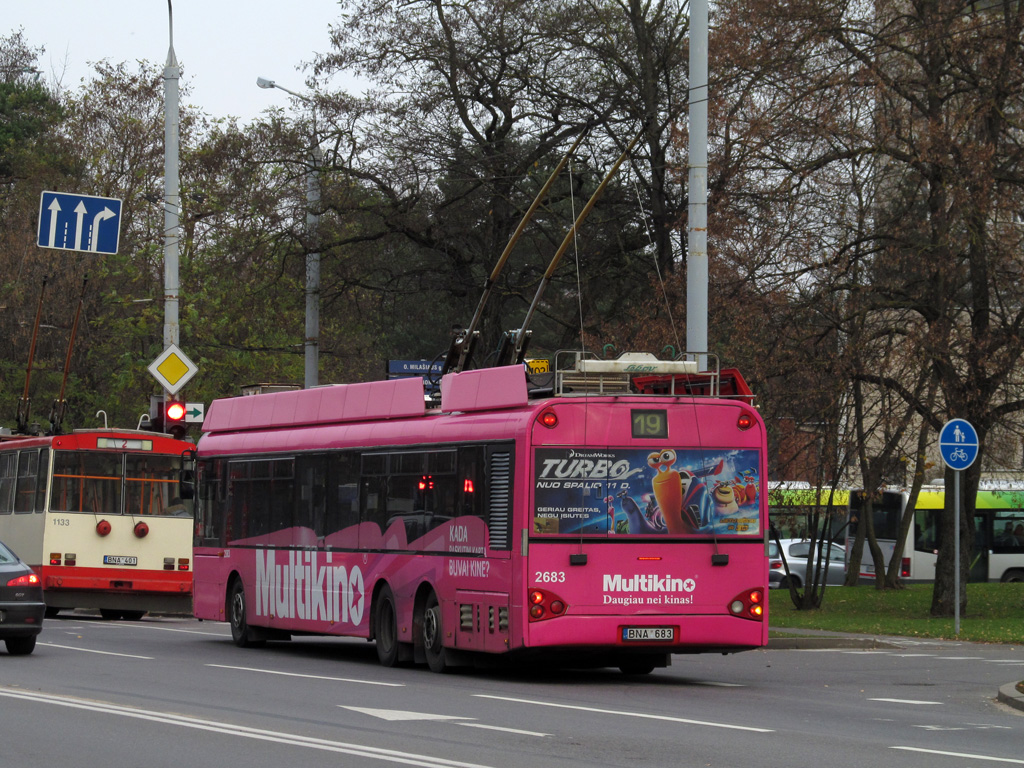 Vilnius, Solaris Trollino II 15 AC № 2683