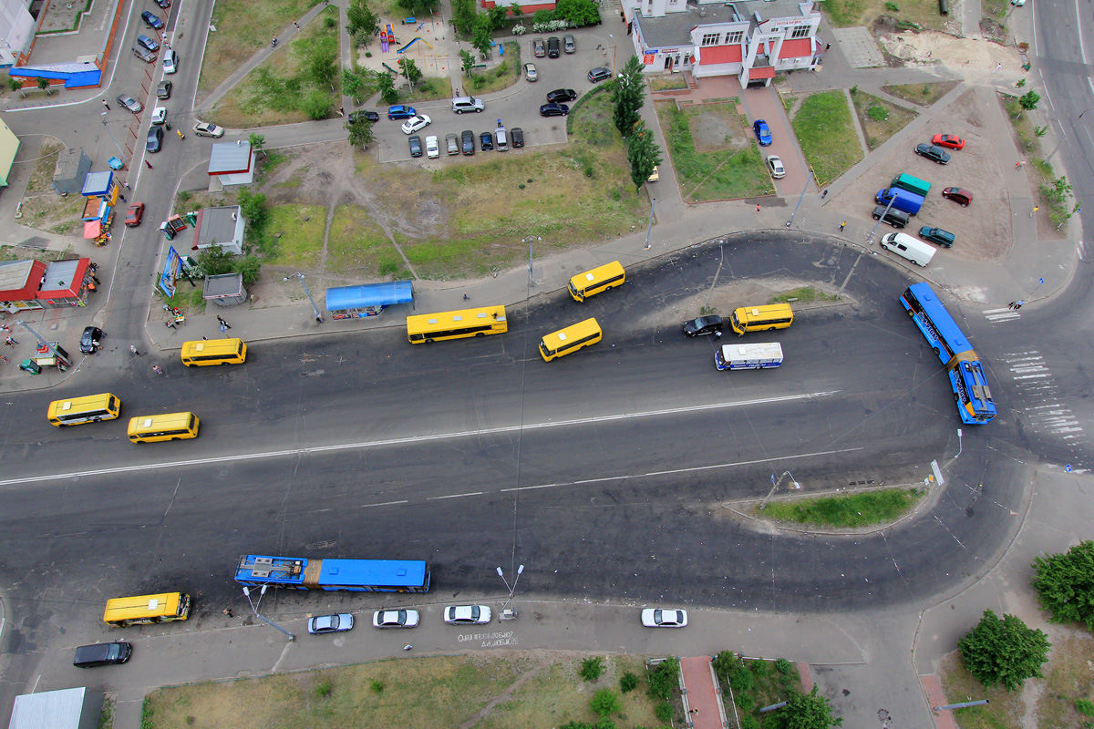 Kijev — Trolleybus lines: Left bank