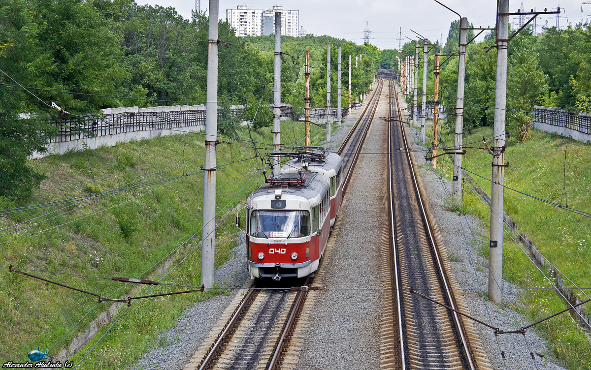 Кривой Рог, Tatra T3SU № 040