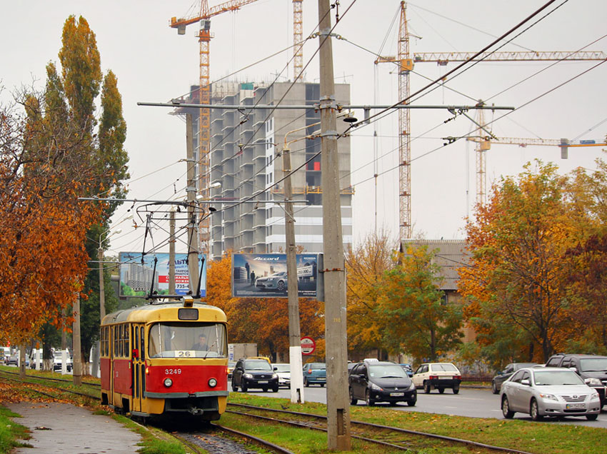 Одесса, Tatra T3SU № 3249