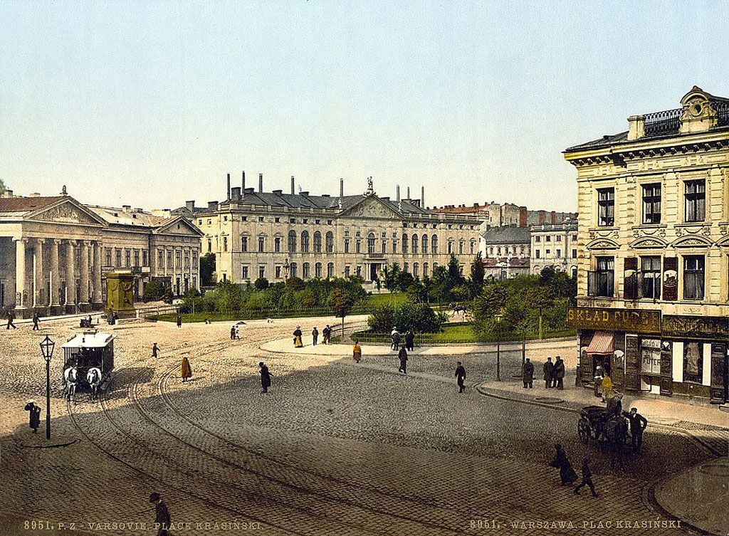 Варшава — Старые фотографии