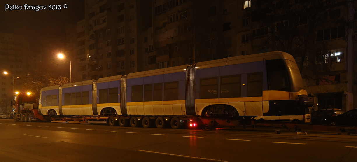 София, PESA Swing 122NaSF № 2301; София — Доставка на нови мотриси PESA 122NaSF Swing — ноември 2013 — април 2014 г.