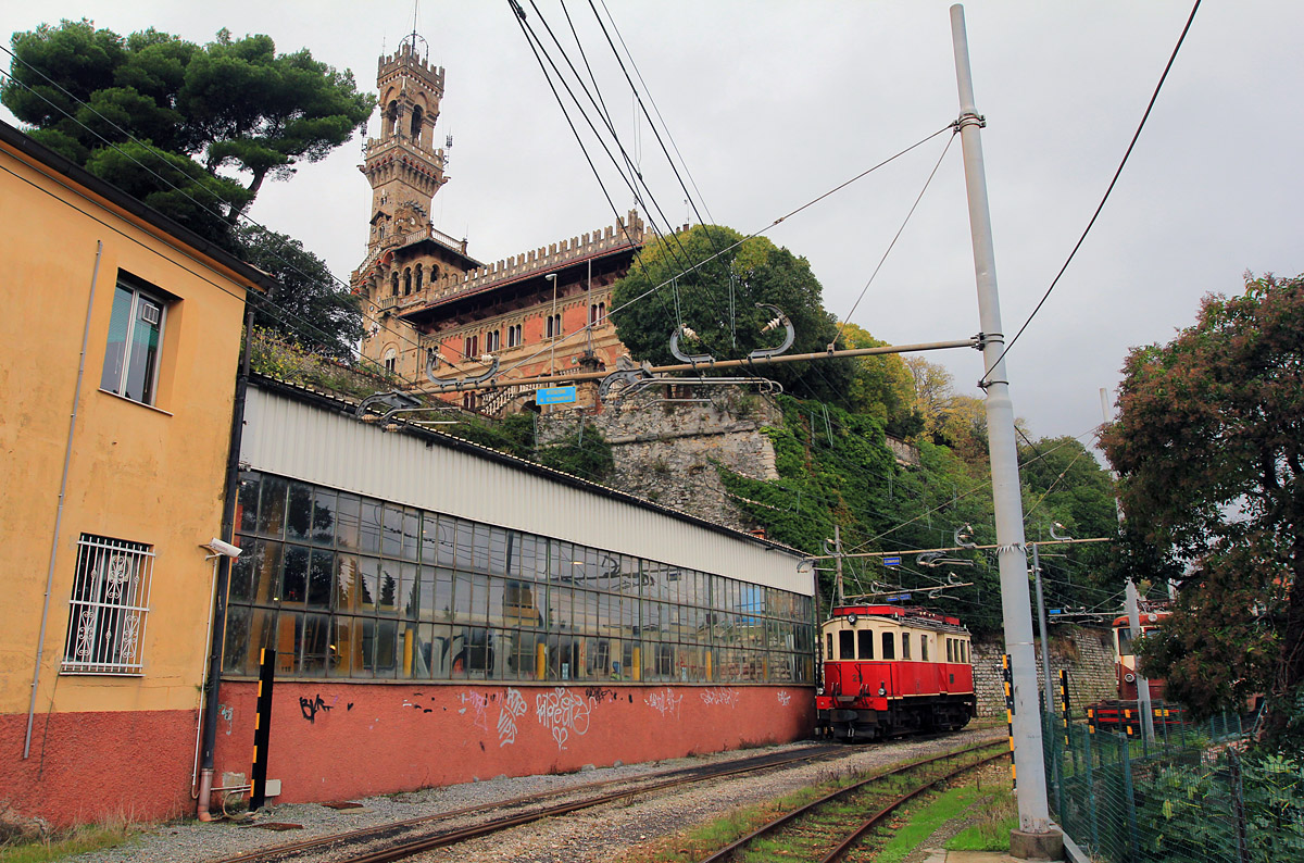 Генуя, Электровоз № 29; Генуя — Интерурбан Genova — Casella