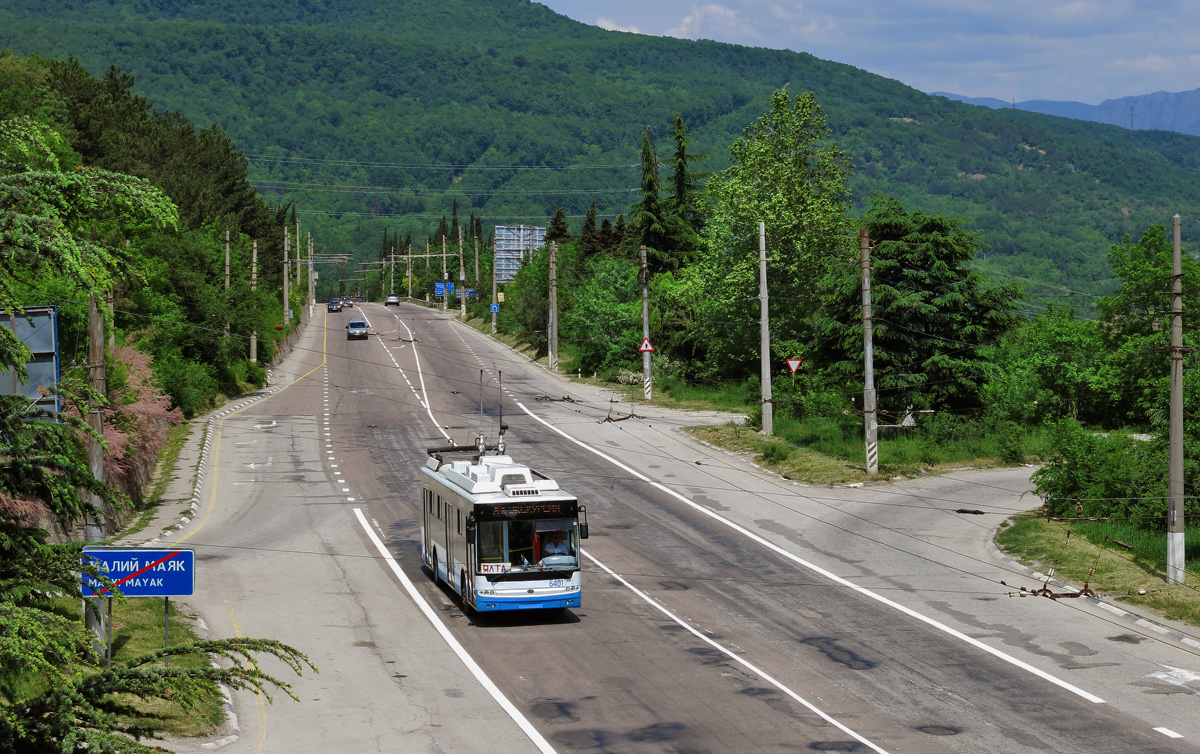 Крымский троллейбус, Богдан Т70115 № 6401