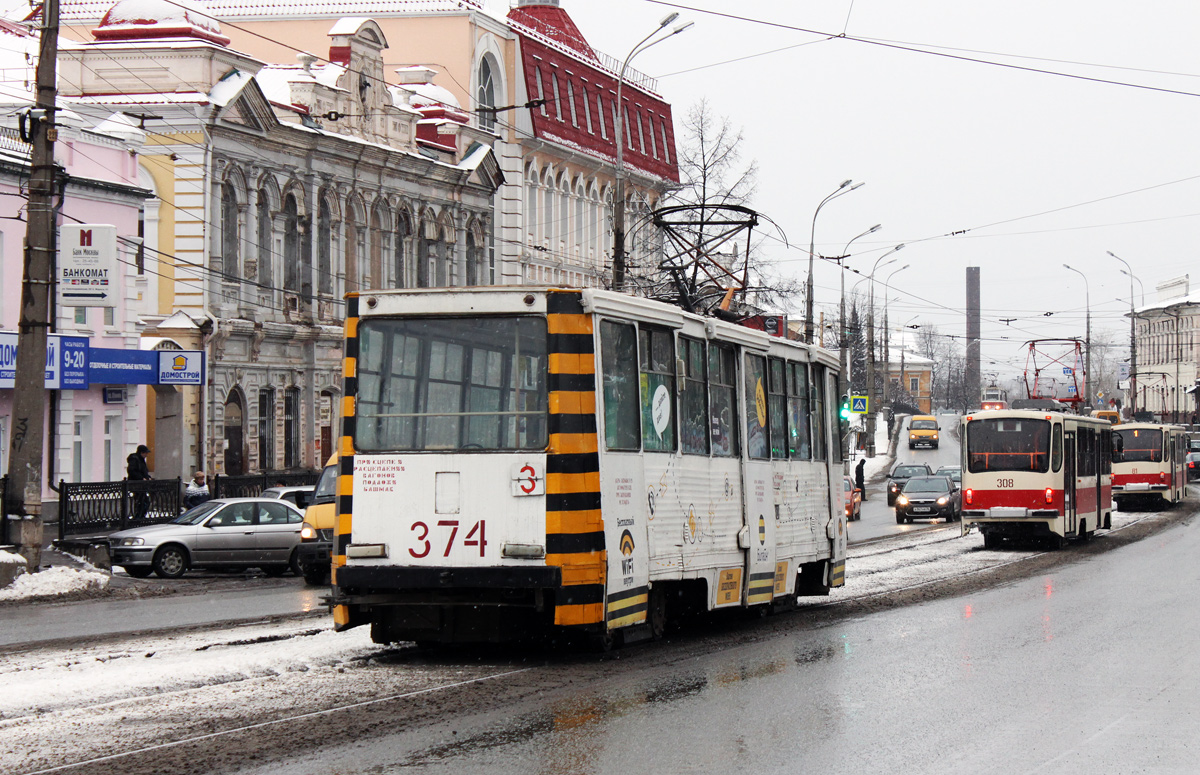 Нижний Тагил, 71-605 (КТМ-5М3) № 374