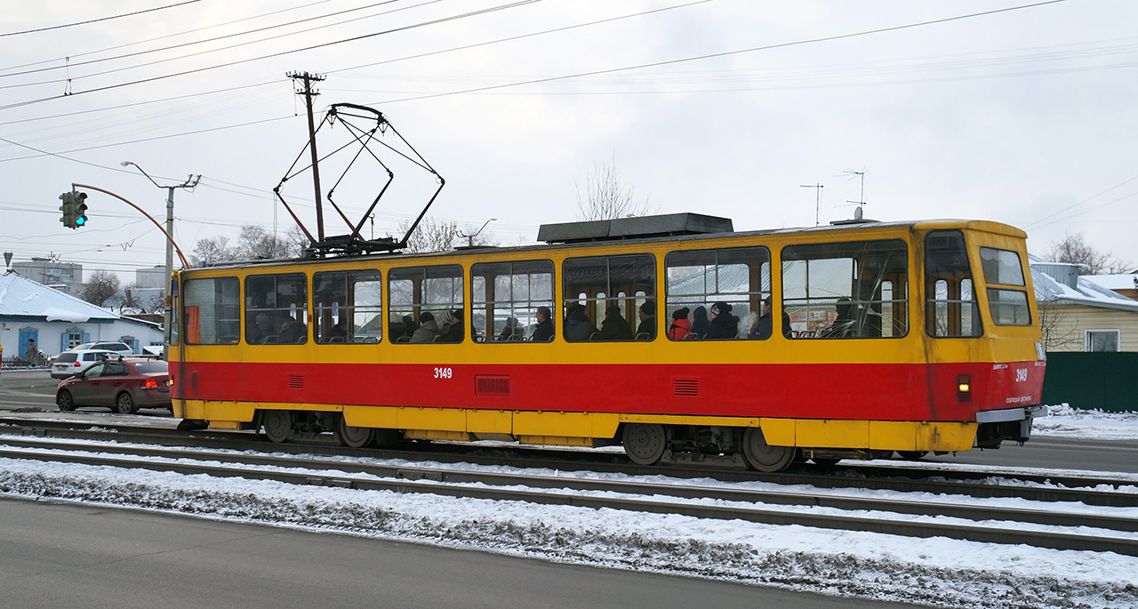 Барнаул, Tatra T6B5SU № 3149