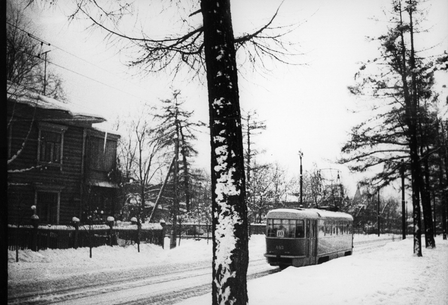 Москва, Tatra T3SU (двухдверная) № 493; Москва — Исторические фотографии — Трамвай и Троллейбус (1946-1991)