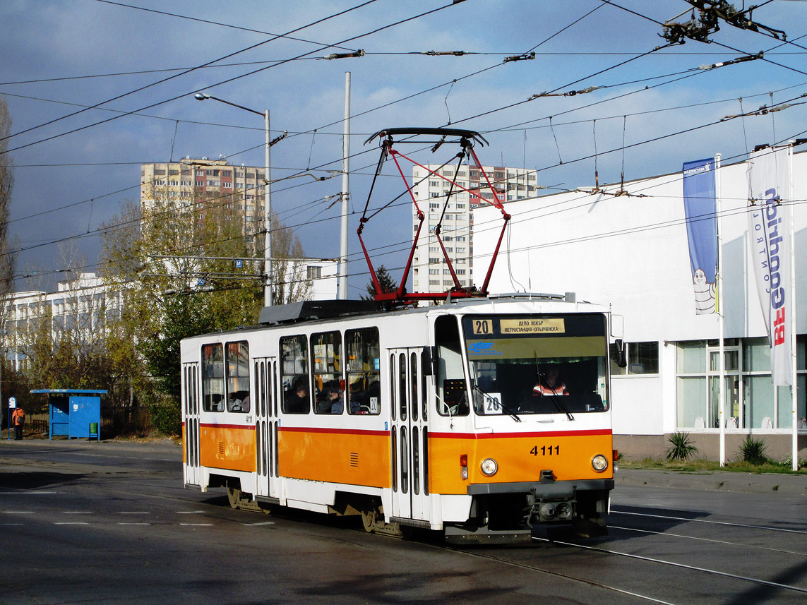 София, Tatra T6B5B № 4111