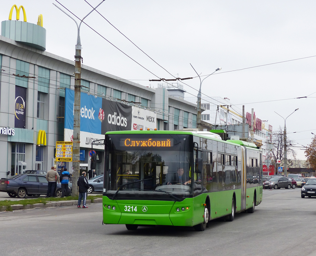 Харків, ЛАЗ E301D1 № 3214