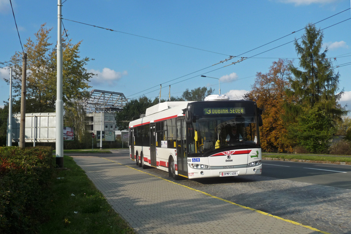 Pardubice, Škoda 28Tr Solaris III № 408