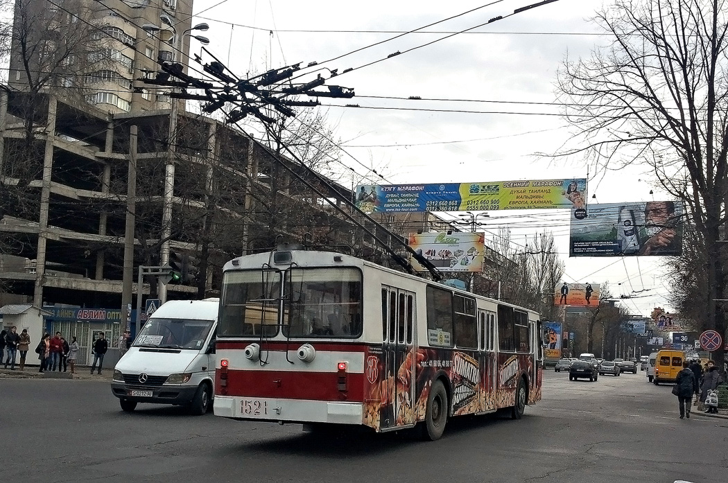 Бишкек, ЗиУ-682Г-018 [Г0Р] № 1521