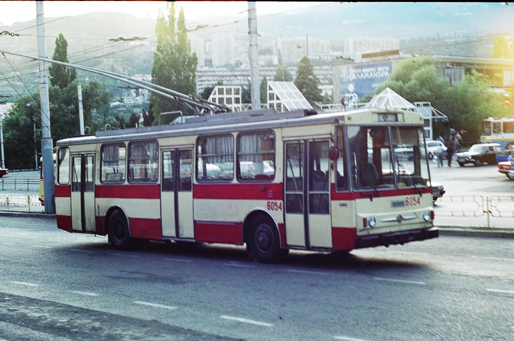 Крымский троллейбус, Škoda 14Tr02/6 № 6054
