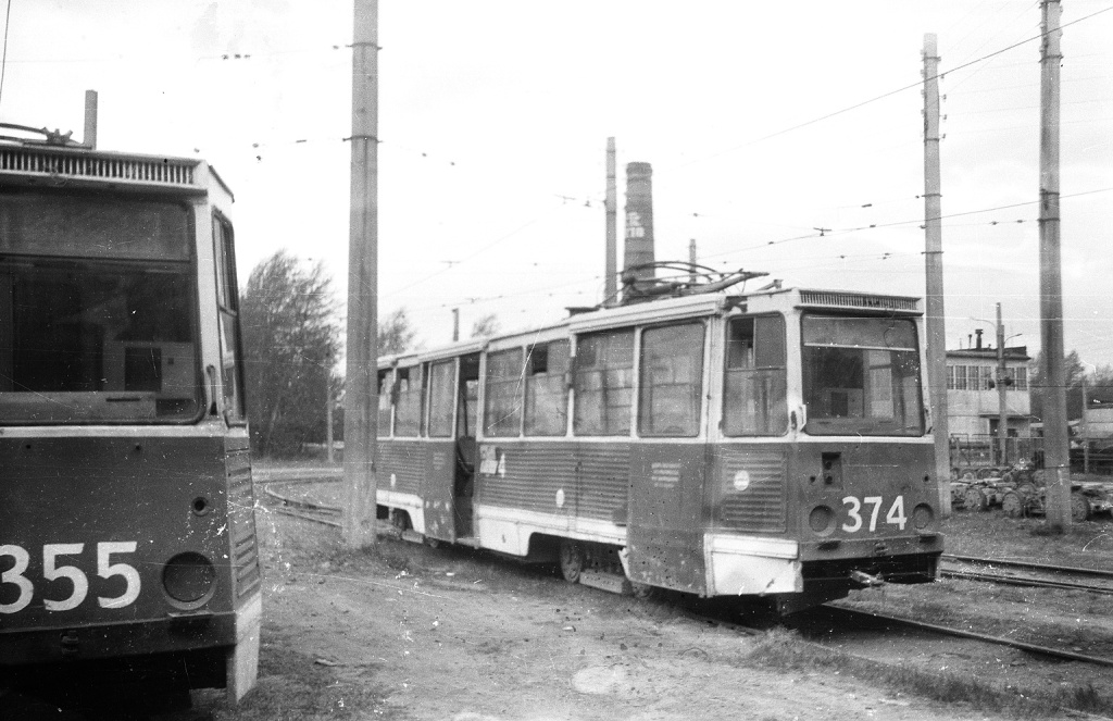 Нижний Тагил, 71-605 (КТМ-5М3) № 355; Нижний Тагил, 71-605 (КТМ-5М3) № 374