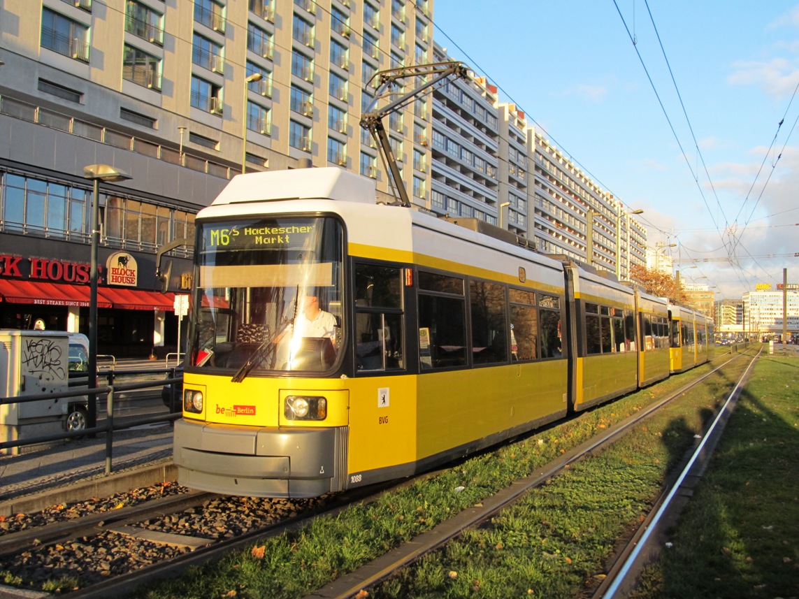 Берлин, Adtranz GT6N № 1088