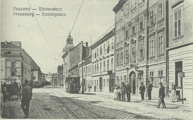 Братислава, Ganz I типа I серии моторный № 6; Братислава — Старые фотографии