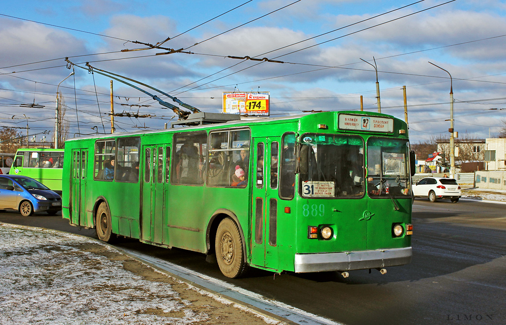 Харьков, ЗиУ-682Г-016 (012) № 889