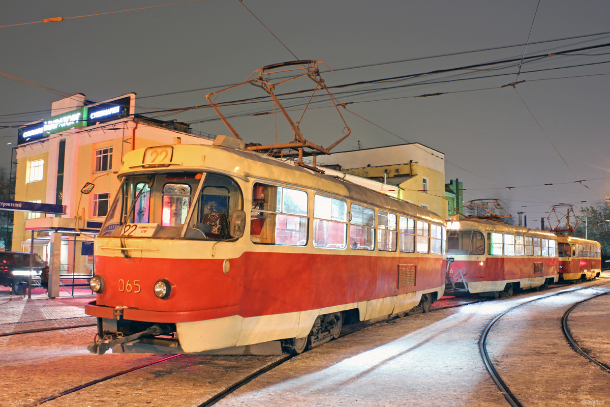 Екатеринбург, Tatra T3SU (двухдверная) № 065 Екатеринбург, Tatra T3SU (двухдверная) № 065