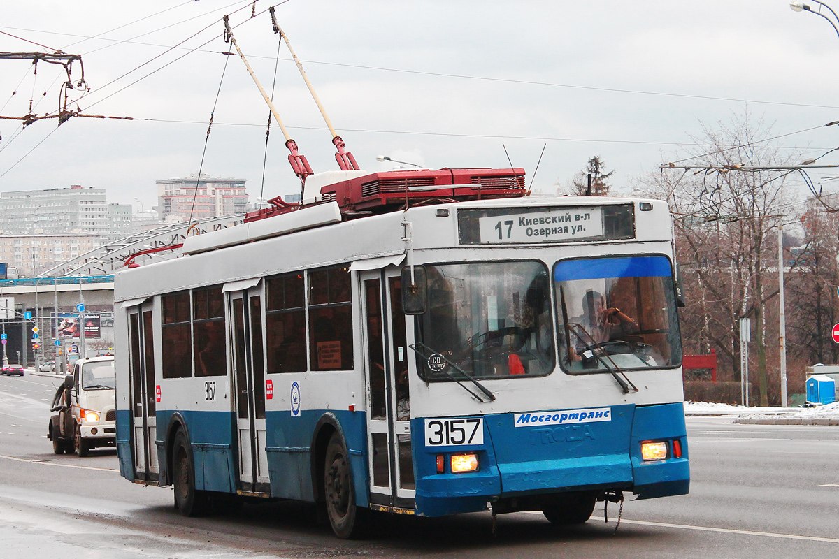 Москва, Тролза-5275.05 «Оптима» № 3157