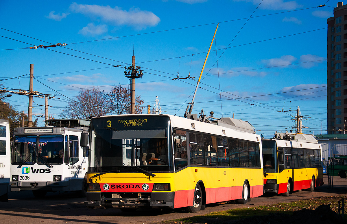 Одесса, Škoda 21Tr № 4012