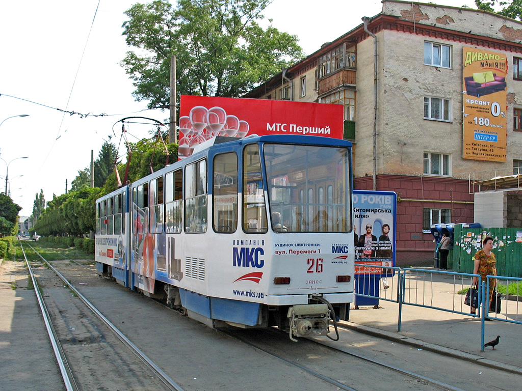 Schytomyr, Tatra KT4SU Nr. 26
