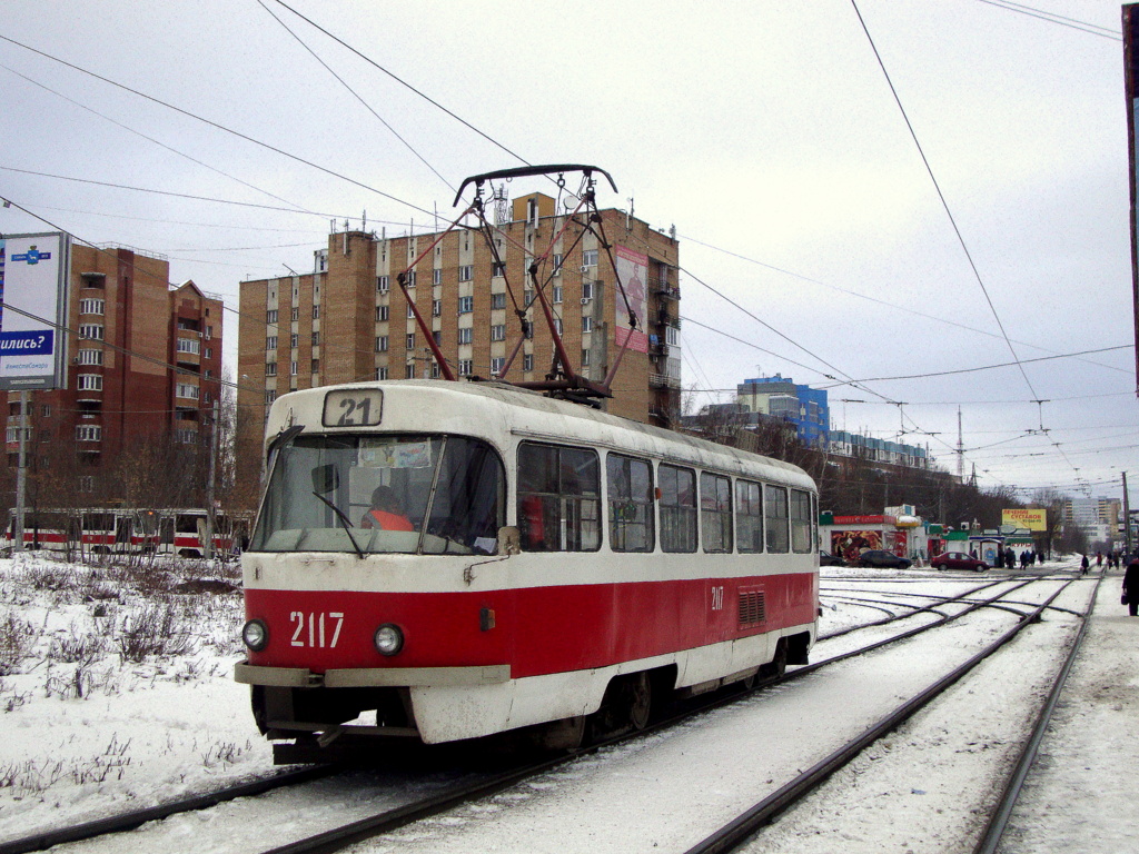 Самара, Tatra T3SU № 2117