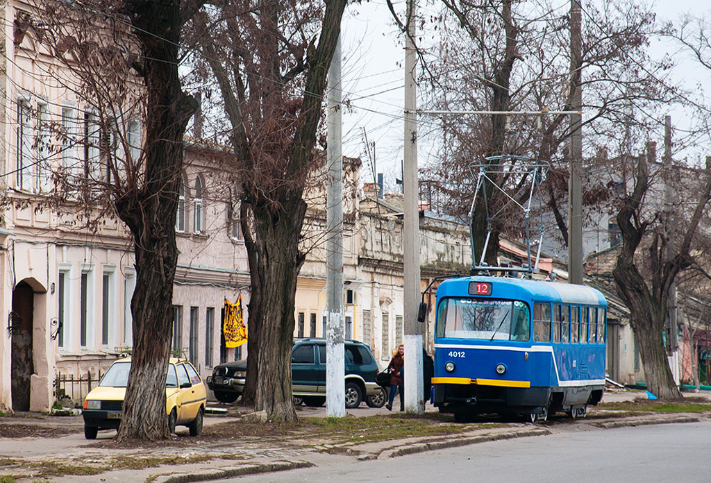 Одесса, Tatra T3R.P № 4012