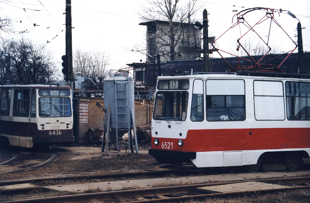 Санкт-Петербург, ЛМ-68М № 6436; Санкт-Петербург, ЛМ-68М № 6521