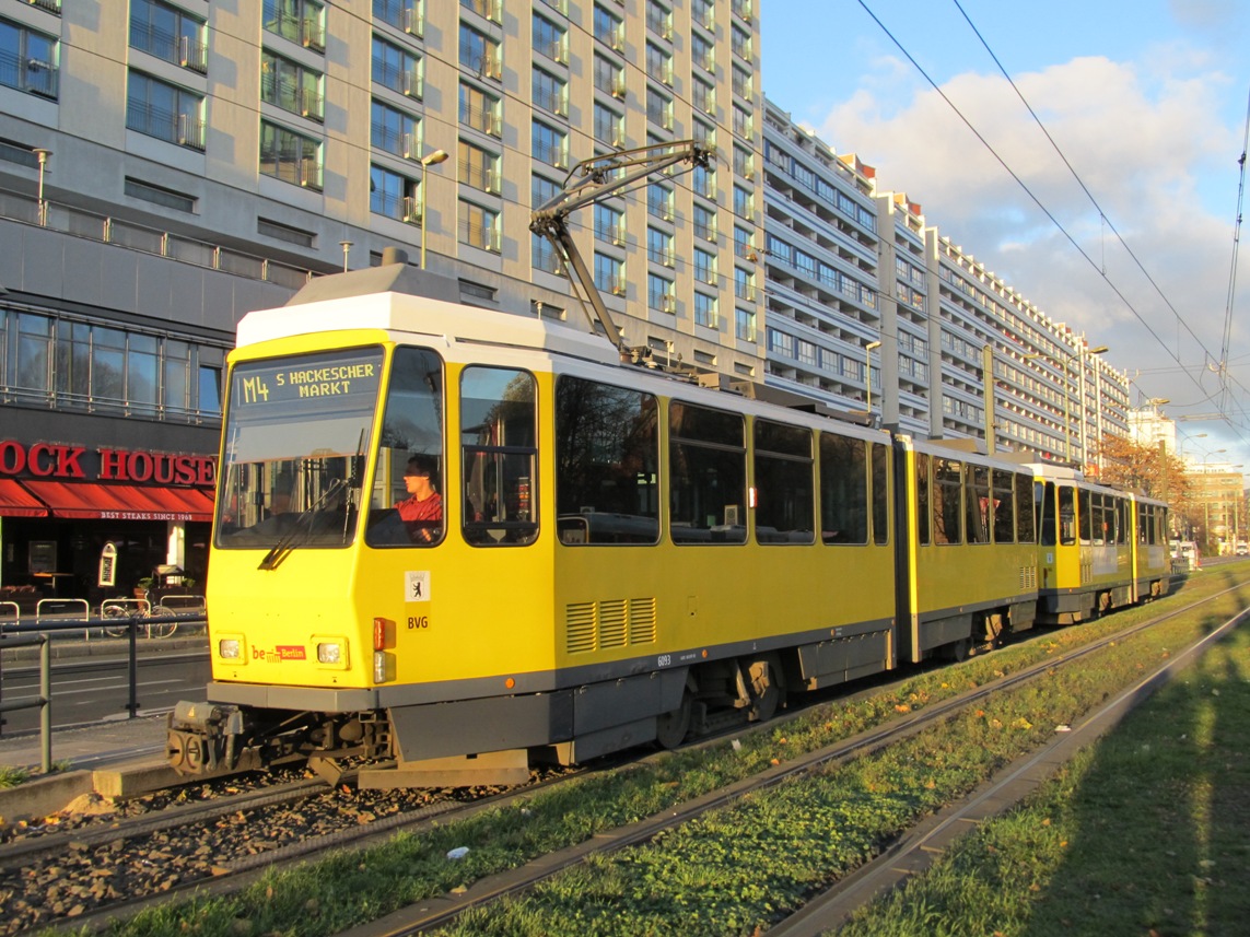Берлин, Tatra KT4DM № 6093