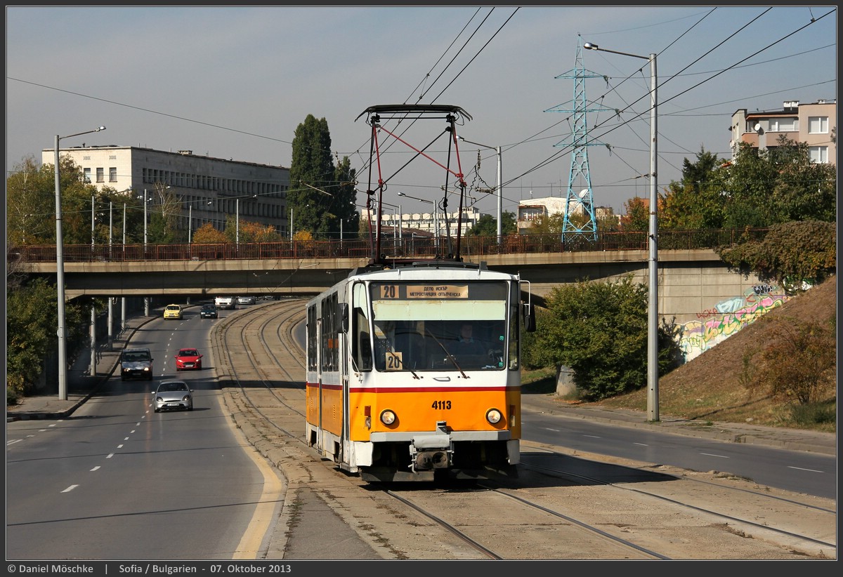 Sofia, Tatra T6B5B Br. 4113