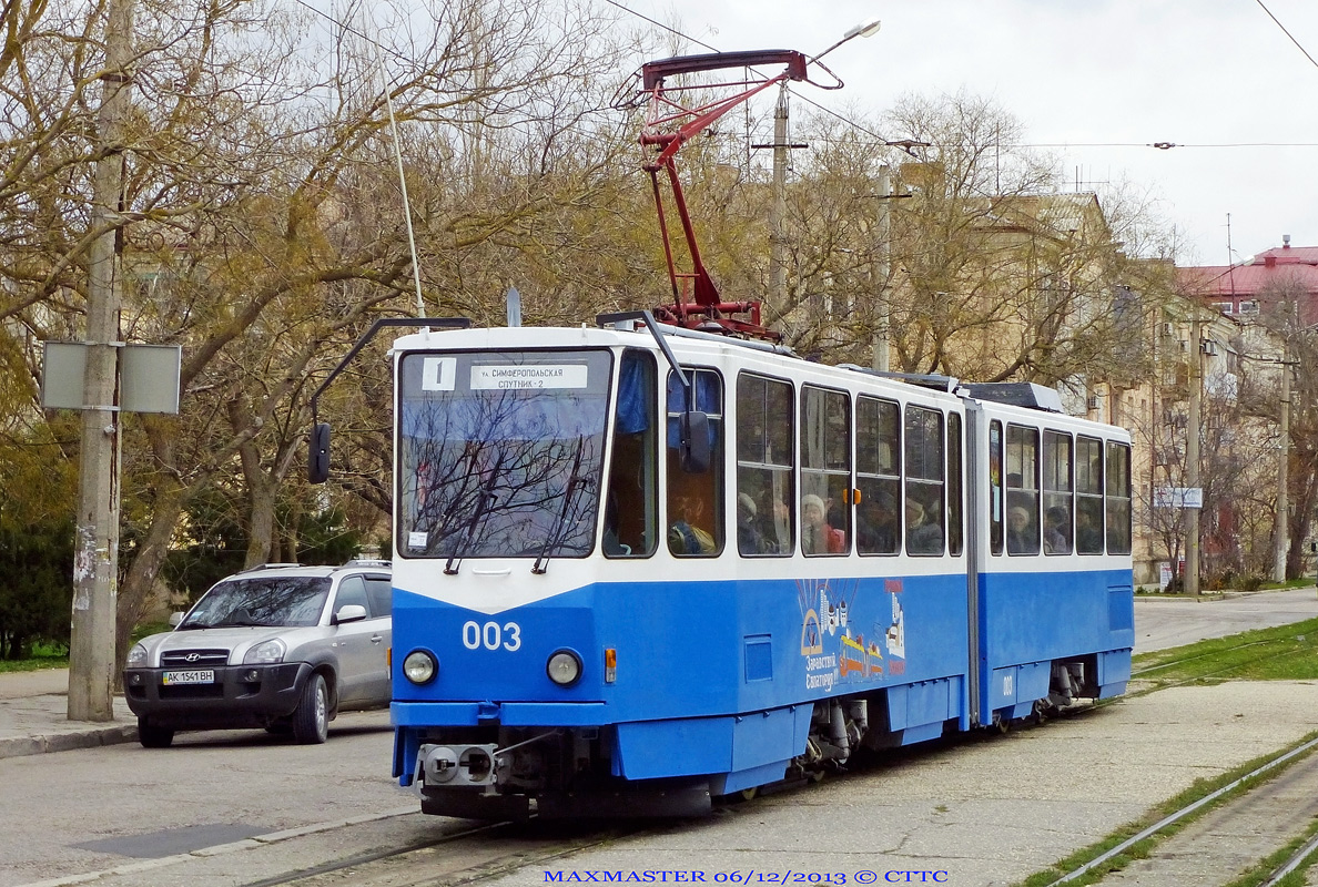 Евпатория, Tatra KT4SU № 003