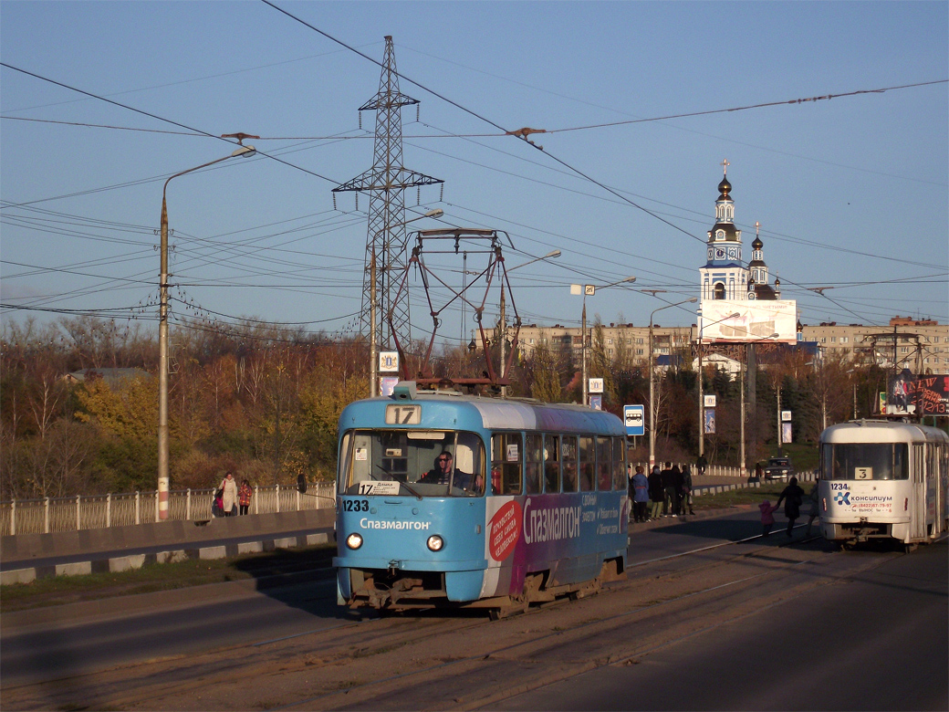 Ульяновск, Tatra T3SU № 1233 Ульяновск, Tatra T3SU № 1233