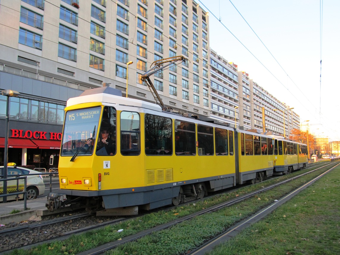 Берлин, Tatra KT4DM № 6130