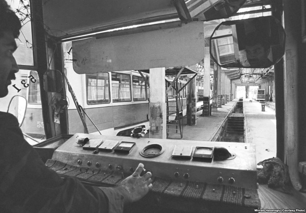 Баку, 71-605 (КТМ-5М3) № 531; Баку — Радио Азадлыг; Баку — Трамвайное депо