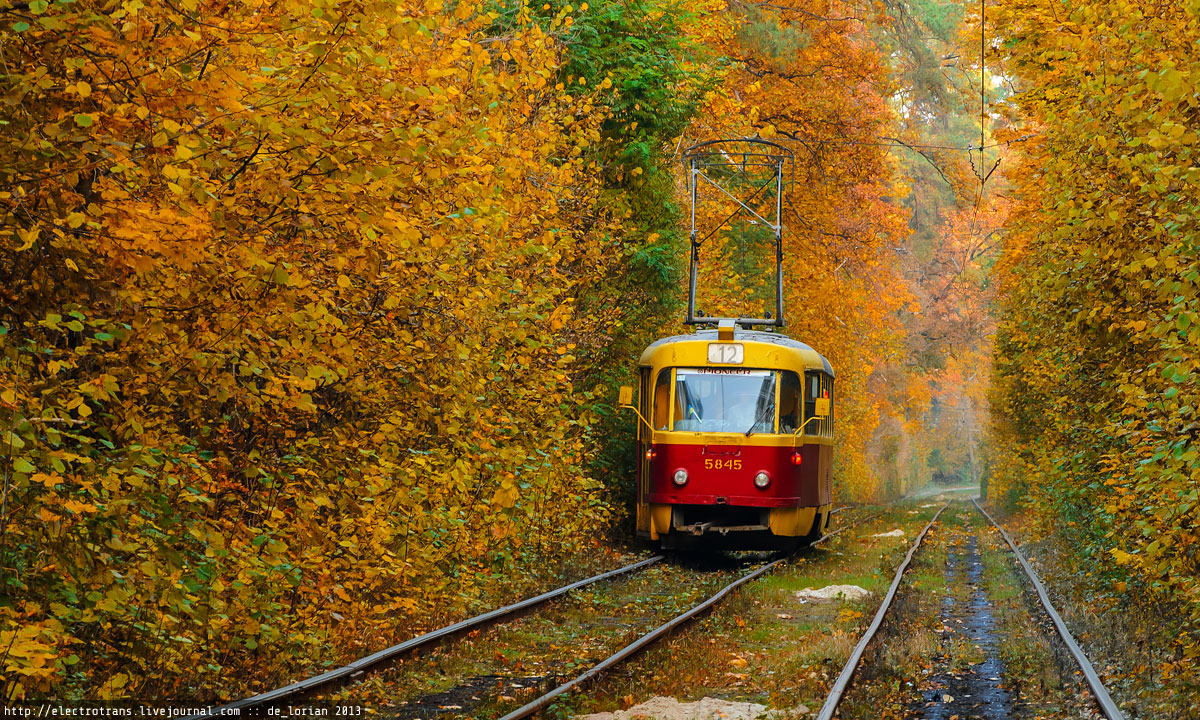 Киев, Tatra T3SU № 5845