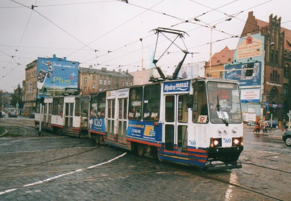 Щецин, Konstal 105Na № 760