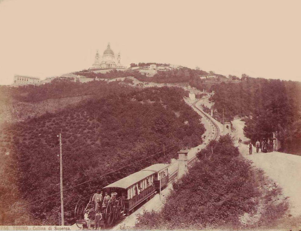 Turin — Ferrovia a cremagliera — Tranvia Sassi-Superga