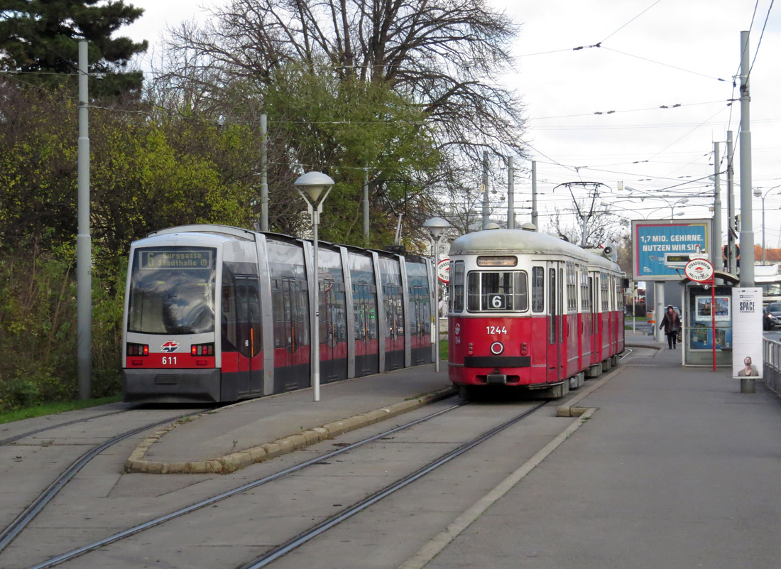 Viena, Siemens ULF-B nr. 611; Viena, Lohner Тype c3 nr. 1244