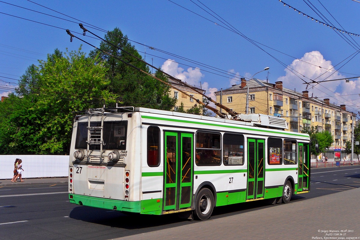 Рыбинск, ЛиАЗ-5280 № 27