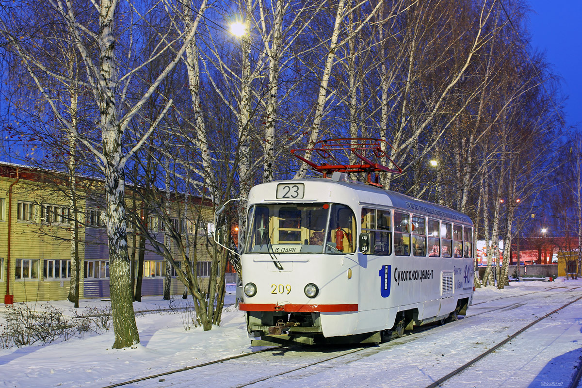 Екатеринбург, Tatra T3SU № 209