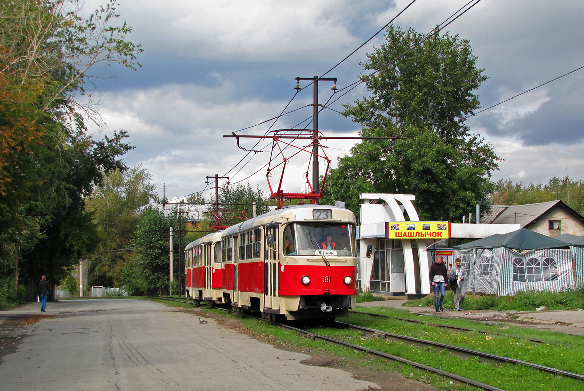 Екатеринбург, Tatra T3SU № 181