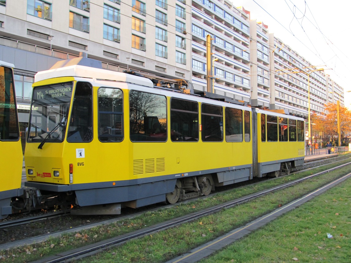 Берлин, Tatra KT4DM № 6099