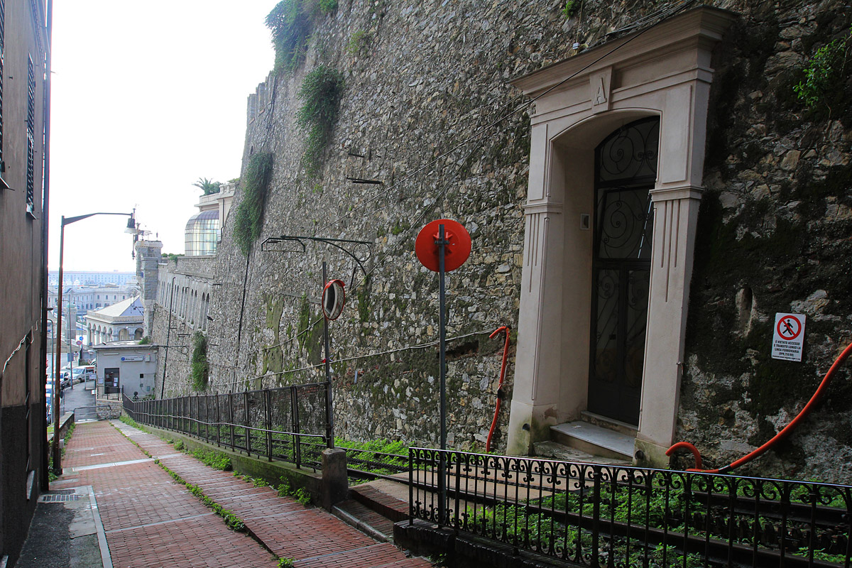 Генуя — Зубчатая железная дорога Principe-Granarolo