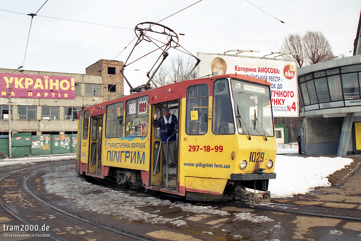 Львов, Tatra KT4SU № 1029