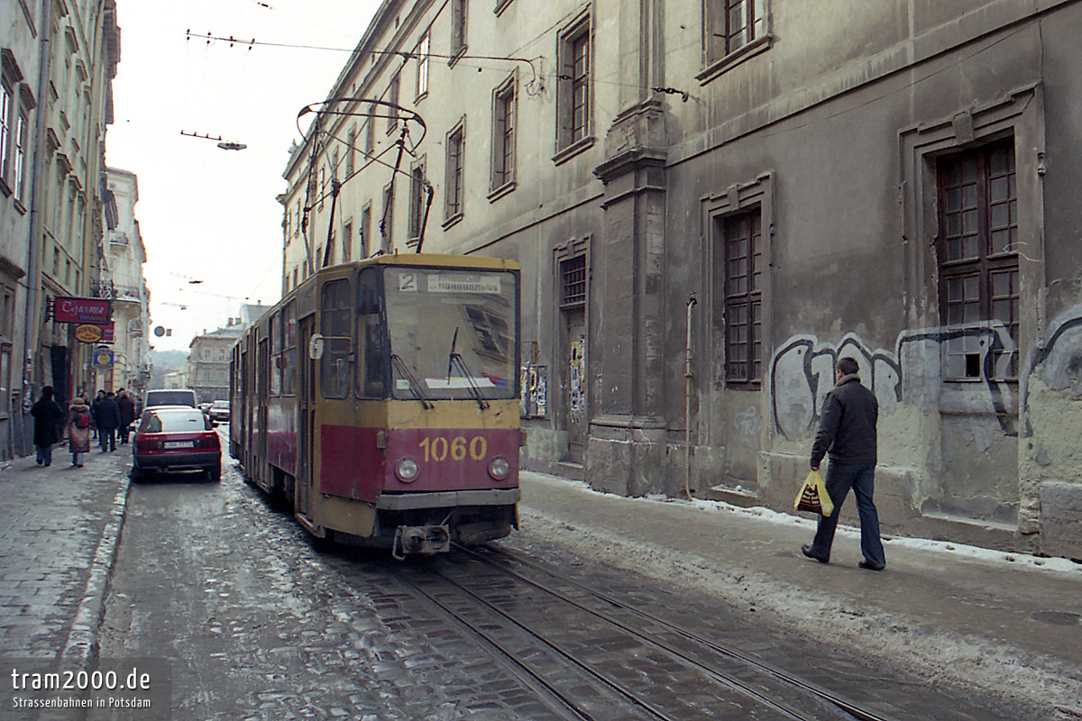 Львов, Tatra KT4SU № 1060