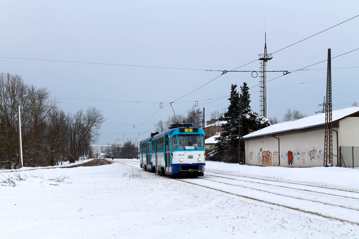Рига, Tatra T3A № 30536