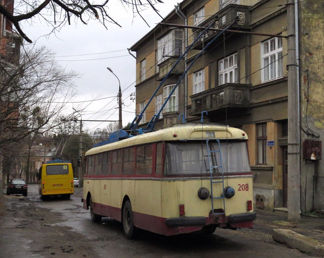 Tšernivtsi, Škoda 9TrH27 # 208