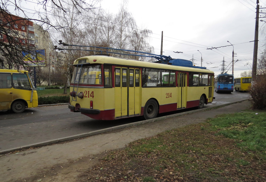 Черновцы, Škoda 9TrH27 № 214
