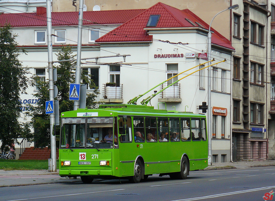 Каунас, Škoda 14Tr02/6 № 271