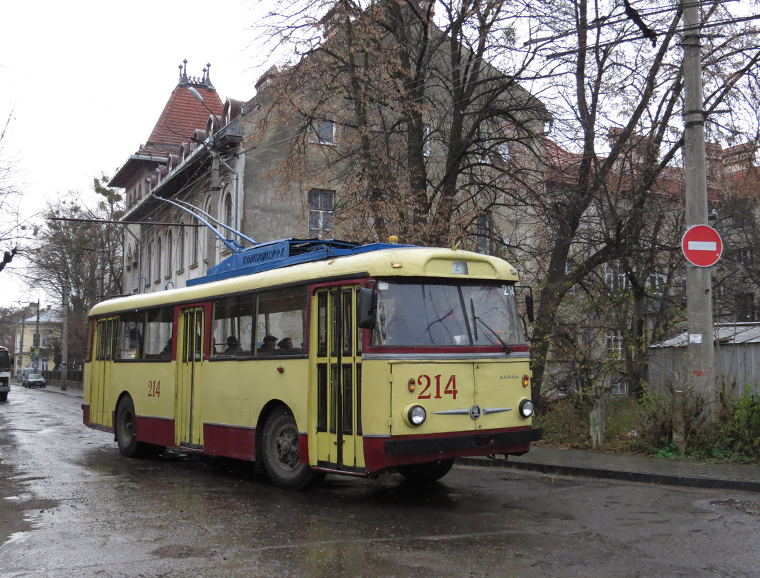 Черновцы, Škoda 9TrH27 № 214
