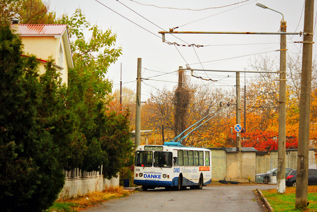 Одесса, ЗиУ-682В-012 [В0А] № 691
